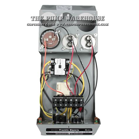 franklin electric control box 7.5 hp|franklin deluxe box.